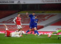 Arsenal 1-1 Leicester: Nketiah bỗng nhiên thành tội đồ