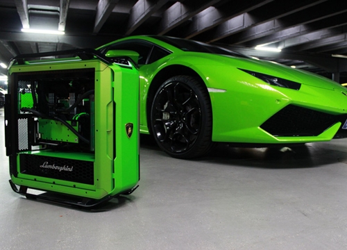 Choáng ngợp với Case độ phong cách Lamborghini, đẹp không tì vết