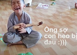 Chú tiểu Pháp Tâm đập heo đất sau 2 năm để dành: Đủ các mệnh giá, nghiễm nhiên trở thành 'tỷ phú nhí' Bồng Lai