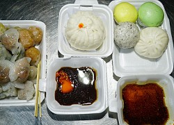 Dimsum take away bán hàng ngàn viên mỗi tối