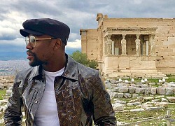 Floyd Mayweather toàn mặc hàng hiệu, đeo đồng hồ kim cương đắt giá