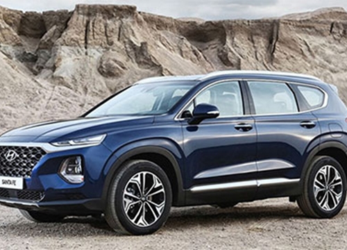 Giá lăn bánh SUV 7 chỗ Hyundai Santa Fe mới nhất, kèm ưu đãi giảm 50% lệ phí trước bạ