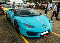 Lý lịch ấn tượng từ Bắc vào Nam của Lamborghini Huracan LP580-2 chính hãng vừa tái xuất khi tụ họp với dàn xe khủng ở Vũng Tàu