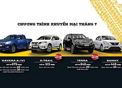 Nissan ưu đãi đặc biệt cho toàn bộ dòng xe đang bán tại Việt Nam trong tháng 7/2020