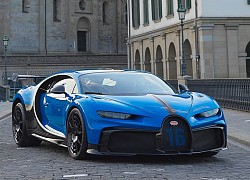 Siêu xe Bugatti Chiron Pur Sport 3,4 triệu USD xuất hiện tại Thụy Sĩ