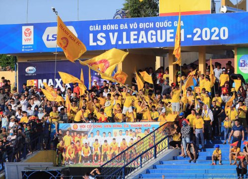 Vòng 8 V.League 2020: Thanh Hóa, TP.HCM bất ngờ thua