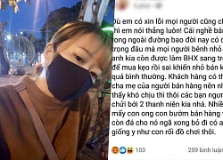 Xuất hiện cô gái "đạp lên dư luận", bênh hai thanh niên ép "bé gấu" bán kẹo ăn hết 10 cây: "Làm nghề không được sang trọng cho lắm, bị khách trêu là bình thường"