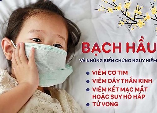 Biến chứng nguy hiểm khi mắc bạch hầu