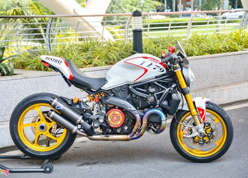 Ducati Monster 821 'lột xác' thành Monster 1200 với gói độ 500 triệu