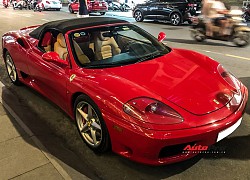 Ferrari 360 Spider từng của ông Đặng Lê Nguyên Vũ bất ngờ xuất hiện lại tại Sài Gòn