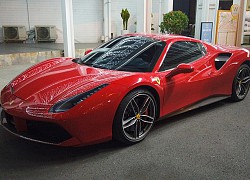 Ferrari 488 Spider cũ của doanh nhân Nguyễn Quốc Cường tái xuất Sài Gòn sau khoảng thời dài gian định cư Hà Nội