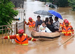 Những con số thiệt hại nặng nề do mưa lũ kinh hoàng ở Trung Quốc