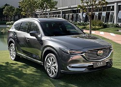 Mazda CX-8 ưu đãi lên tới 200 triệu đồng, giảm thêm 50% phí trước bạ