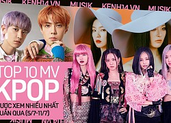 10 MV Kpop được xem nhiều nhất tuần: BLACKPINK nắm trùm; bộ đôi Red Velvet mới debut đã vượt mặt BTS nhưng vẫn để thua boygroup đang lên