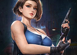 "Cứng người" với mỹ nữ vừa cosplay vừa chơi game kinh dị Resident Evil 3