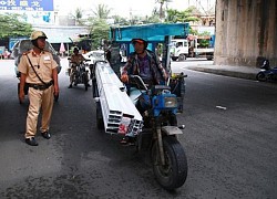 Đề xuất cấm xe thô sơ chở hàng vào nội đô Sài Gòn