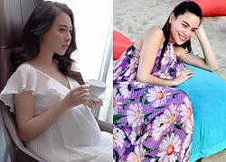 Hà Hồ và Đàm Thu Trang khoe ảnh bầu bí cùng một ngày: Thần thái đối lập, nhan sắc quả là không đùa được đâu!