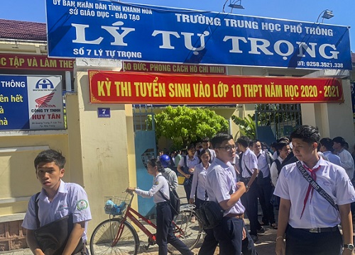 Khánh Hòa: thí sinh lớp 10 sẽ dự thi vào ngày 16 và 17/7