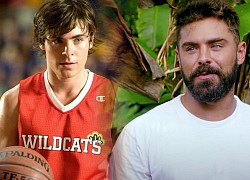 Khó mà nhận ra "hot boy bóng rổ" một thời Zac Efron với hình tượng râu ria xồm xoàm trên show mới!