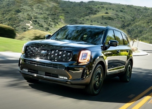 Kia Telluride 2021 ra mắt phiên bản đen bóng Nightfall