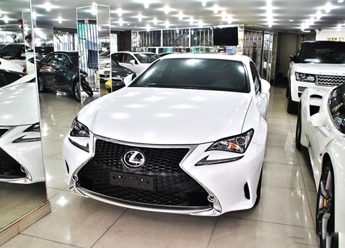 Xe chơi hàng độc Lexus RC 350 F-Sport bán lại giá 2,8 tỷ đồng, tình trạng sử dụng gây ngạc nhiên