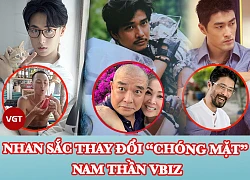 Nhan sắc thay đổi &#8220;chóng mặt&#8221; theo thời gian của các nam thần vbiz