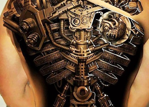 Sự độc đáo và mới lạ về mẫu Tattoo đồng hồ la mã  Tattoo Gà