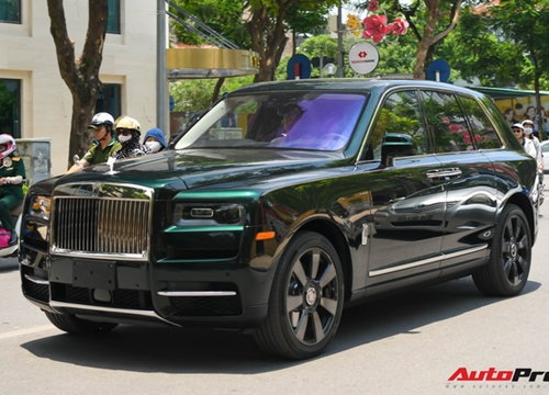 Rolls-Royce Cullinan của đại gia Hà Nội trở thành độc nhất Việt Nam nhờ hai chi tiết