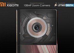 Xiaomi đang ấp ủ smartphone với màn hình bao quanh thân máy, mặt lưng trong suốt, camera 108MP?