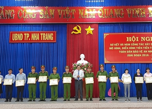 Thêm nhiều mô hình, điển hình tiên tiến về ANTT ở phố biển Nha Trang