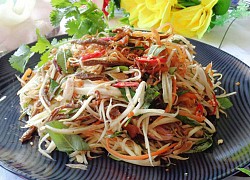 Tự làm nộm đu đủ bò khô ngon và đúng cách nhất