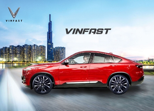 VinFast Lux SA2.0 biến thành coupe SUV như BMW X6 qua thiết kế của fan