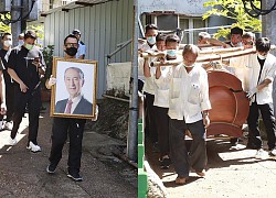 Di thể 'vua sòng bạc' Hà Hồng Sân được đưa đến nghĩa trang