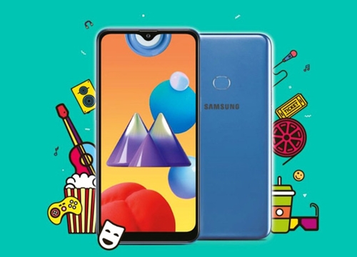 Galaxy M01s ra mắt: Helio P22, camera kép, pin 4000mAh, giá 3 triệu đồng