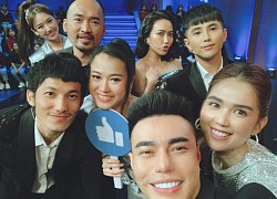 Ngọc Trinh bỗng xuất hiện ở hậu trường gameshow