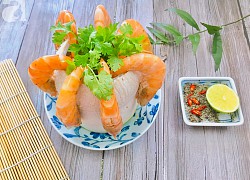 Không được khéo tay cho lắm nhưng lại thích "sống ảo" khoe tài nghệ nấu nướng thì món tôm hấp này đích thị dành cho bạn rồi!