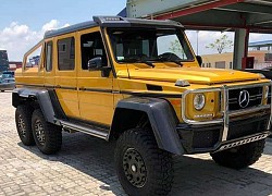 Quái thú Mercedes-Benz G63 AMG 6x6 độc nhất vô nhị lăn bánh tại Việt Nam