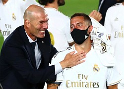 Thầy trò HLV Zidane ôm nhau mừng vô địch