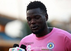 Tiền vệ Moses Oloya (Hà Nội FC): 'Gặp Hải Phòng thật sự không dễ'