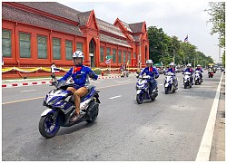 Xe tay ga Yamaha tiết kiệm xăng hơn mức công bố