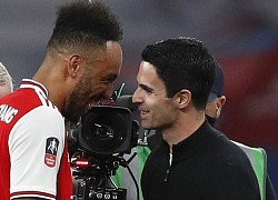 Arsenal hạ gục Man City, HLV Arteta nói ngay 1 điều về Aubameyang