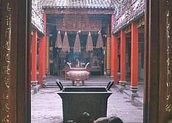 Hình ảnh "độc" về chùa Bà Thiên Hậu ở Chợ Lớn năm 1991