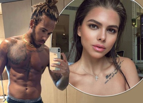 Lewis Hamilton hạ gục người mẫu từng được CR7 'thả thính'
