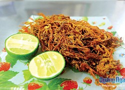 Thơm ngon bò khô xứ Quảng