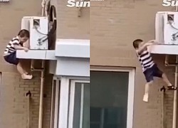 Video: Ghê người cảnh cậu bé rơi xuống từ tầng 5 và cái kết bất ngờ