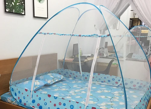 Vừa là phụ kiện trang trí phòng ngủ, vừa giúp ngăn chặn sốt xuất huyết, những chiếc màn chống muỗi này là vật dụng không thể thiếu trong các gia đình