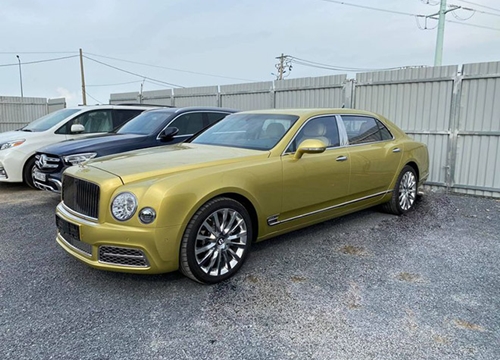 Cận cảnh Bentley Mulsanne EWB Julep vừa về VN, giá đồn đoán 35 tỷ đồng