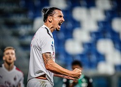 Ibrahimovic lập cú đúp, AC Milan vào top 5