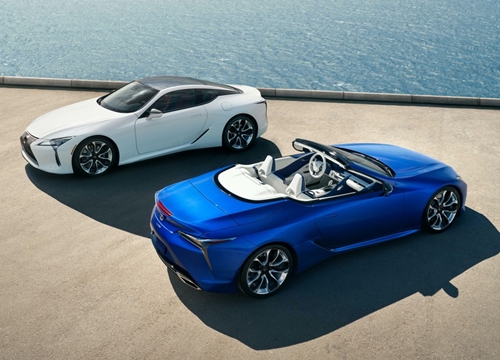 Mui trần Lexus LC 500 Convertible 2021 sắp bán ra, giá từ 101.000 USD