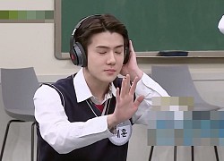 Sehun đẹp trai nhất nhì EXO nhưng cứ đi show lại tự dìm hàng, lần này là thành... "bà thím" tóc vàng